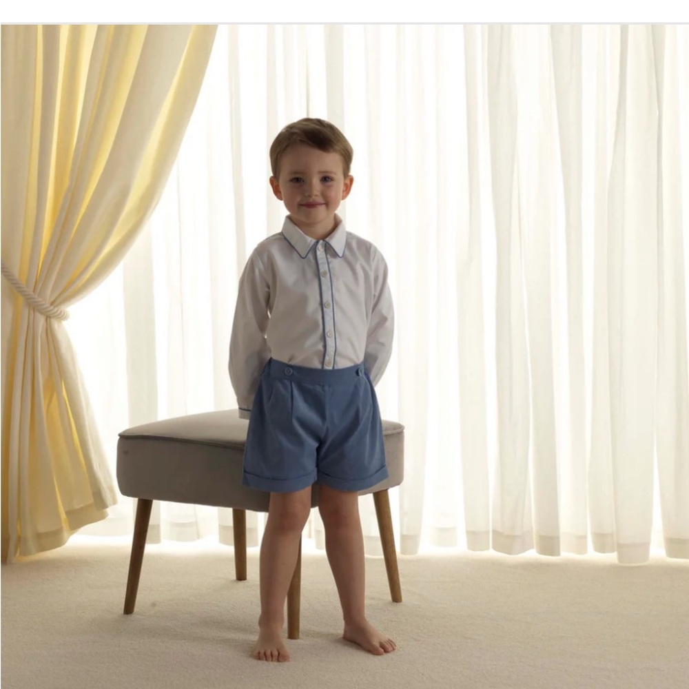 CORD SHORT & SHIRT SET - 3Y